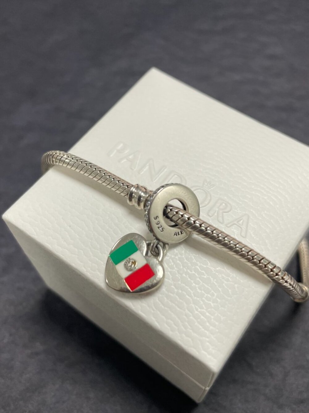 Original Pandora I love the Mexican flag charm - Picture 3 of 5